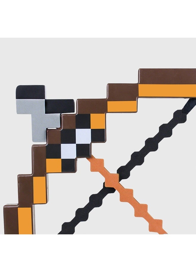 HALAMODO Bow & Arrow Set - Kid-Sized Launchable Arrows for Pretend Play & Costumes, Archery Toy Bow for Boys & Girls - for Role-Play, Outdoor Fun & Costume Accessories - Image 4