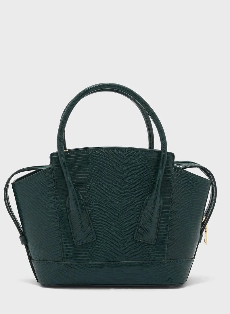 خزانة شنطة بطبعات جلد حيوان