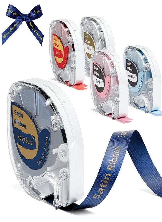 Phomemo P12 Satin Ribbon for Gift Wrapping Bouquets DIY Crafts, Party Decor - Image 1