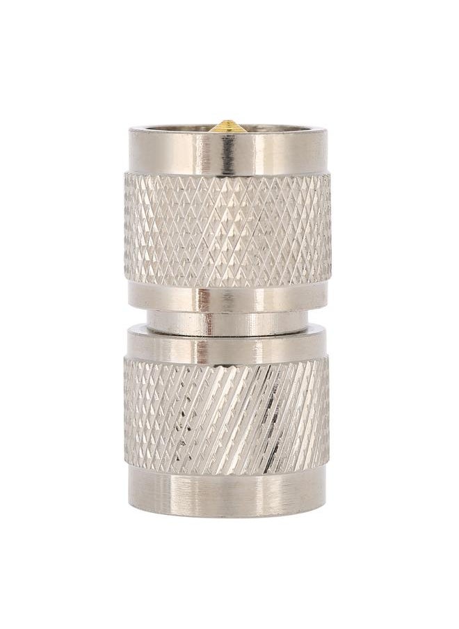Thoraya - 5PCS UHF Male To Male Radio PL259 Electronics RF Coaxial Coax Adapter Two way Head Connector - Image 1