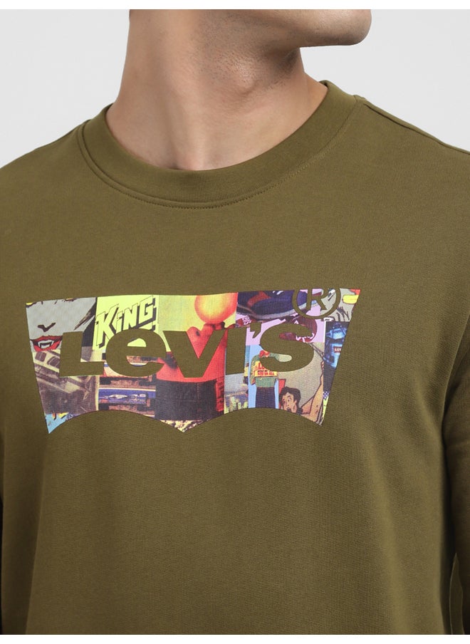 Levi's - Men's Graphic Printed Crew Neck Regular Fit Sweatshirt - Image 1