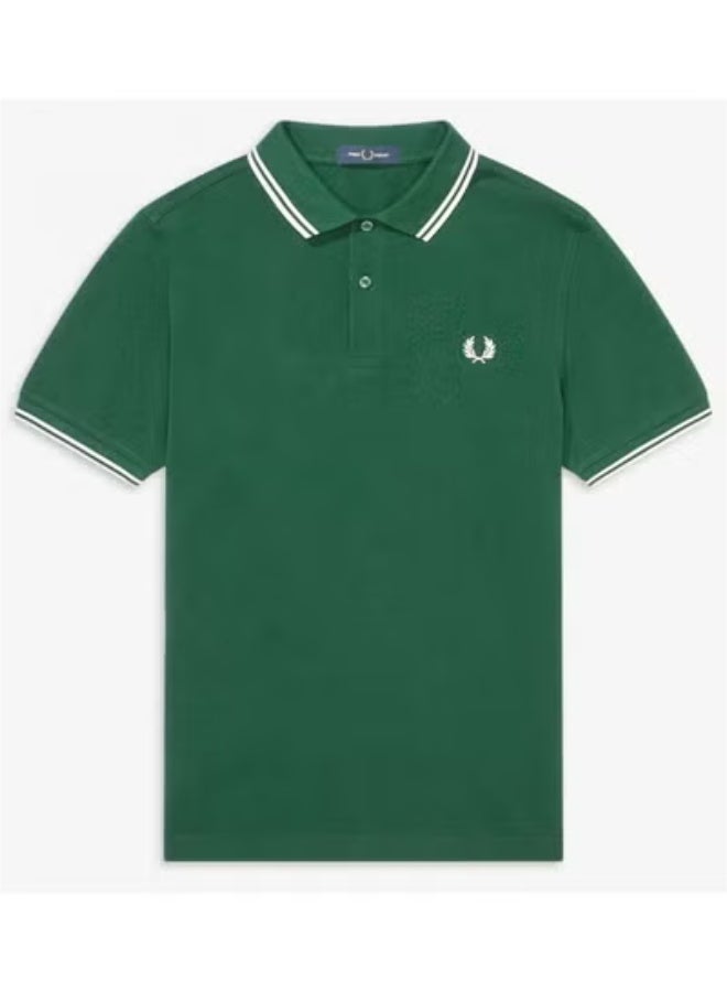 فريد بيري قميص بولو مطبوع بشعار أساسي - Image 1