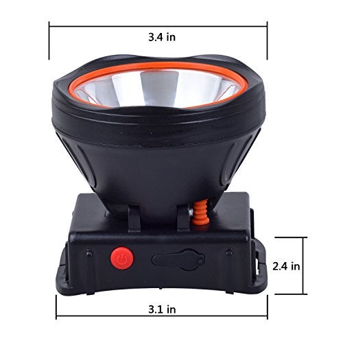 ODEAR Super Bright LED Rechargeable Headlamp Flashlight Torch HeadLamp for Mining Camping Hiking Fishing - Image 5