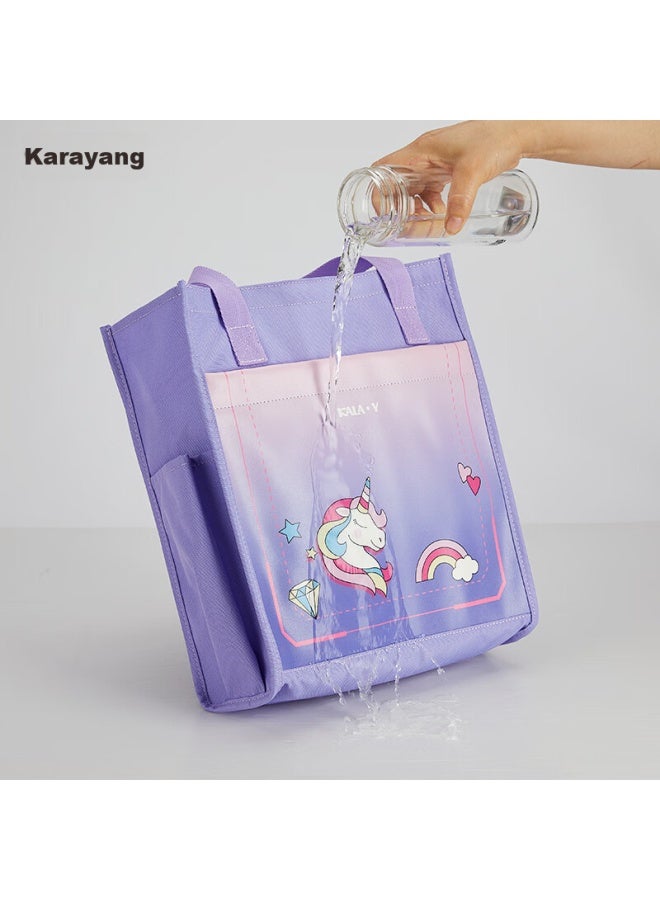 Kalayoung Primary School Tutoring Bag For Grades 1-6, Handheld Book Bag, Lightweight Stationery Bag For Boys And Girls, Large Capacity Tutoring Bag - Image 2