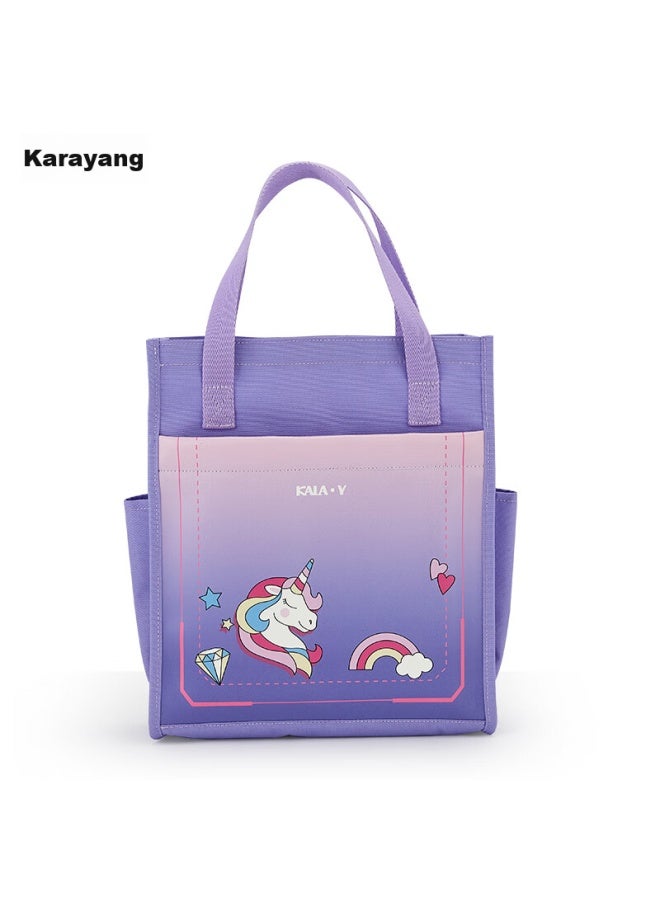 Kalayoung Primary School Tutoring Bag For Grades 1-6, Handheld Book Bag, Lightweight Stationery Bag For Boys And Girls, Large Capacity Tutoring Bag - Image 1