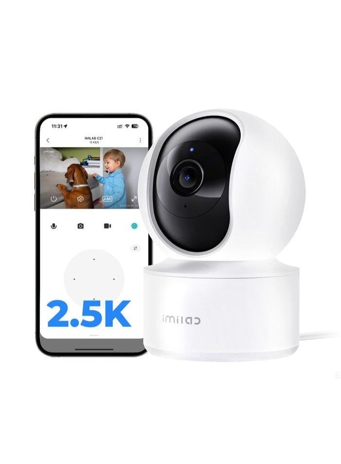إيميلاب كاميرا مراقبة منزلية ذكية IMILAB C21 بدقة 2.5K فائقة الوضوح كاميرا داخلية متطورة تعمل بتقنية الذكاء الاصطناعي مع دعم التخزين السحابي والمحلي - Image 3