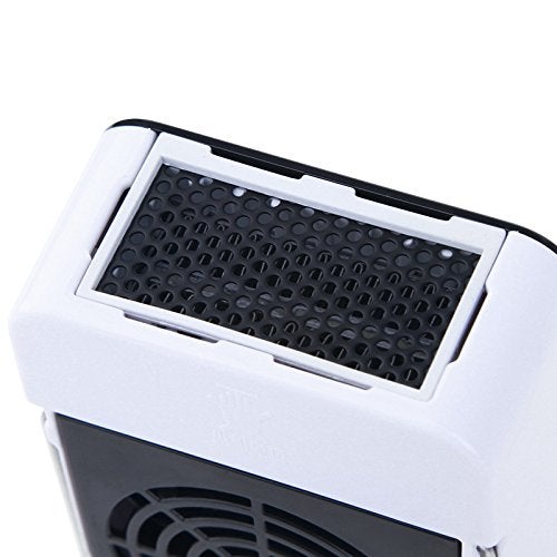 YOUCIDI Safety Energy-saving Heater Mini Portable Room Office Desktop Electric Fan Heater Air Warmer Black - Image 5