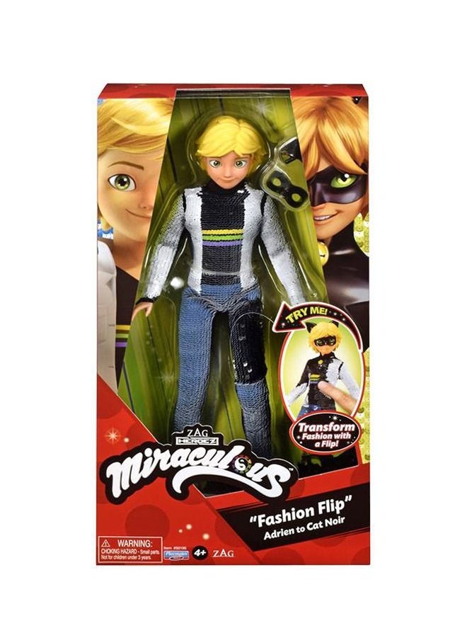 Miraculous Miraculous `Fashion Flip` Adrien To Cat Noir  - Image 1
