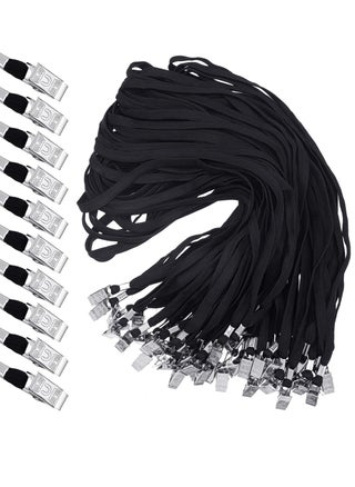 Bulk Lanyards for ID Name Badge Holders with Swivel Hook, Flat Lanyards Set for Office and School, 50 Pieces - pzsku/ZA214F7954417FCD4D4A2Z/45/_/1699174008/b8ad9ae6-1d5a-44ed-b506-fc839e6a588d