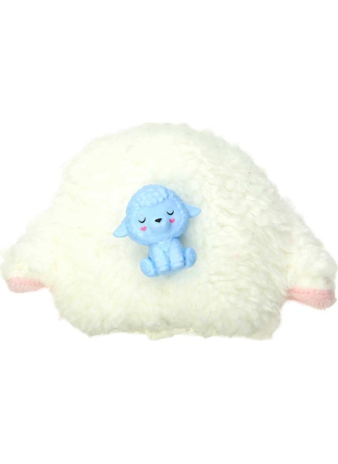 Barbie Barbie Cutie Reveal Cozy Cute Tees Series Chelsea Doll & Accessories, Plush Lamb, Blonde Small Doll  - Image 2