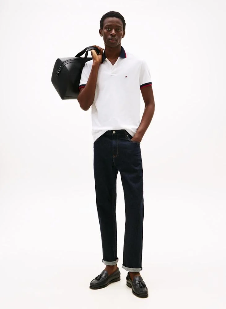 TOMMY HILFIGER Regular Fit Stretch Cotton Polo