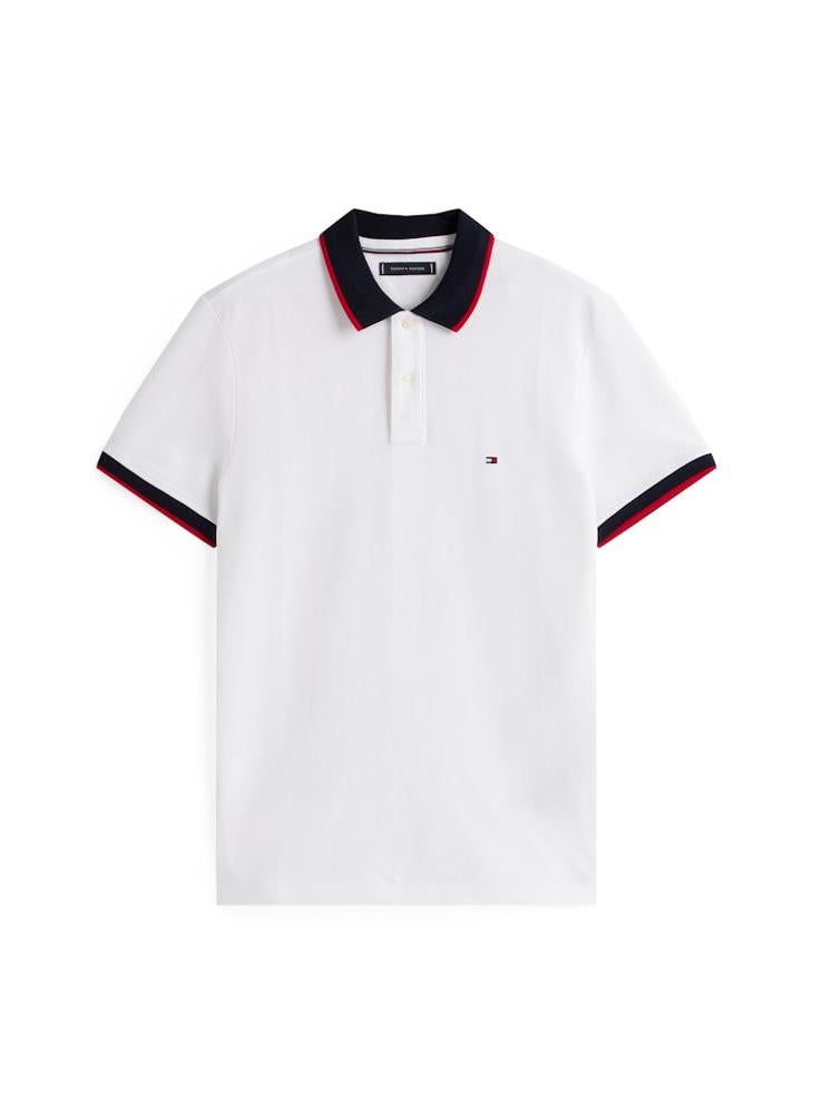 TOMMY HILFIGER Regular Fit Stretch Cotton Polo - Image 4