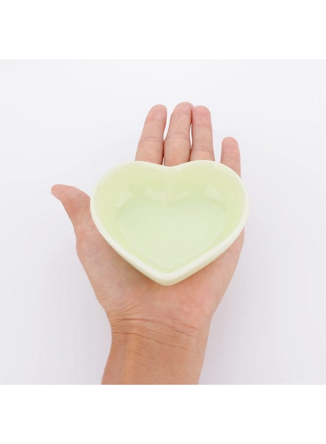 VTurboWay 2 Pcs Hamster Ceramic Food Bowl Anti-Turning Food & Water Dish for Hamster Gerbil Hedgehog Rat Rodent (Green and Purple) - Image 4