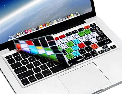 XSKN Adobe Lightroom Keyboard Silicone Skin Cover for MacBook Air 13, Pro 13, 15, 17 and Wireless keyboard - Image 4