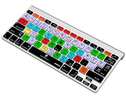 XSKN Adobe Lightroom Keyboard Silicone Skin Cover for MacBook Air 13, Pro 13, 15, 17 and Wireless keyboard - Image 5