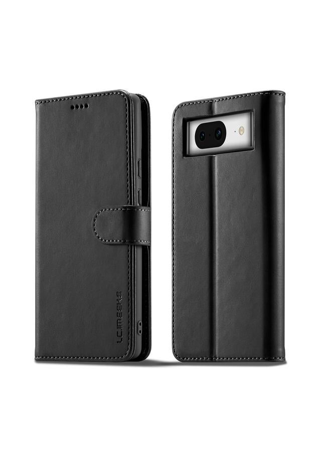 Case For Google Pixel 7a Calf Texture Flip Leather Phone Case