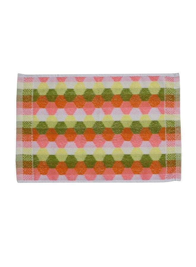 HSR Collection Outlay Home 100% Cotton Hand Towels Set (14 x 21 Inches) - 6 Pieces - Multicolor - Image 2