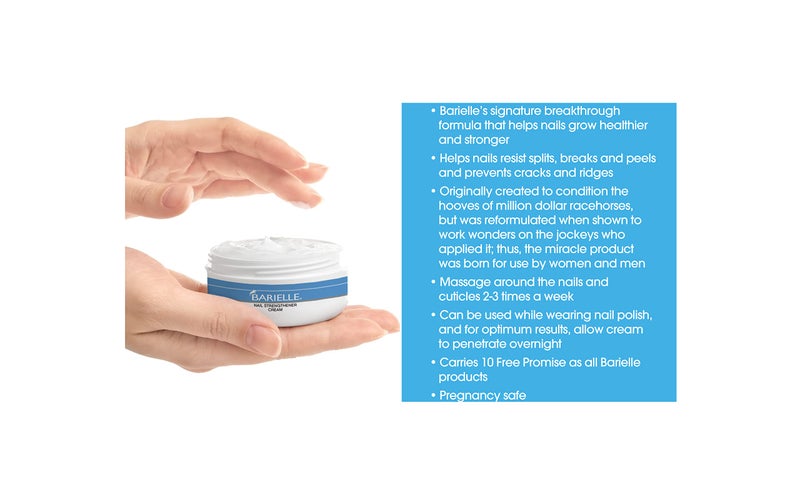 Barielle Travel Size Nail Stregthener Cream, 0.5-Ounces Tub - Image 2