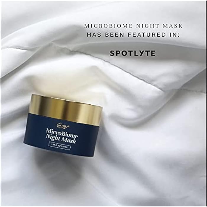 City Beauty MicroBiome Night Mask - Nourishing Overnight Face Mask - Prebiotic & Probiotic Blend - Solution for Dull, Uneven Skin Tone, Large Pores, & Wrinkles - Anti-Aging Cruelty-Free Skin Care - Image 5