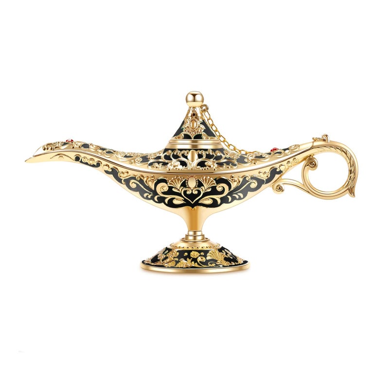 Gusnilo مصباح علاء الدين السحري القديم من غسنيلي - إصدار جامع للزفاف - ديكور طاولة