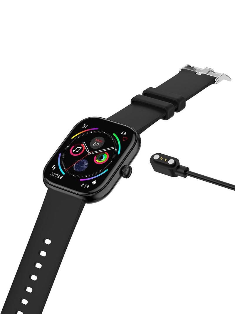 TIMEX تايمكس آي كونكت آرك 2.01" (5.1 سم) شاشة مع تاج وظيفي ومكالمة بلوتوث للساعات الذكية للجنسين - TWIXW1400T - Image 4