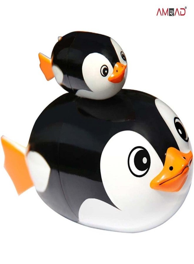 AMRAD® Pengo Penguin Themed Baby Toy Works as a Swimming Toy - Image 4