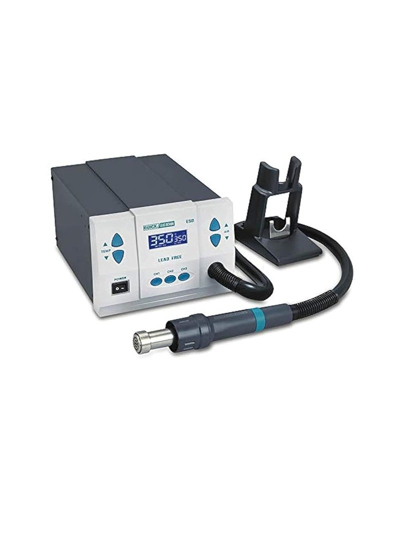 QUICK 861dw Hot Air Gun Digital Display Adjustable Temperature Desoldering Station - Image 3