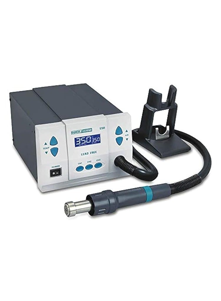 QUICK 861dw Hot Air Gun Digital Display Adjustable Temperature Desoldering Station - Image 5