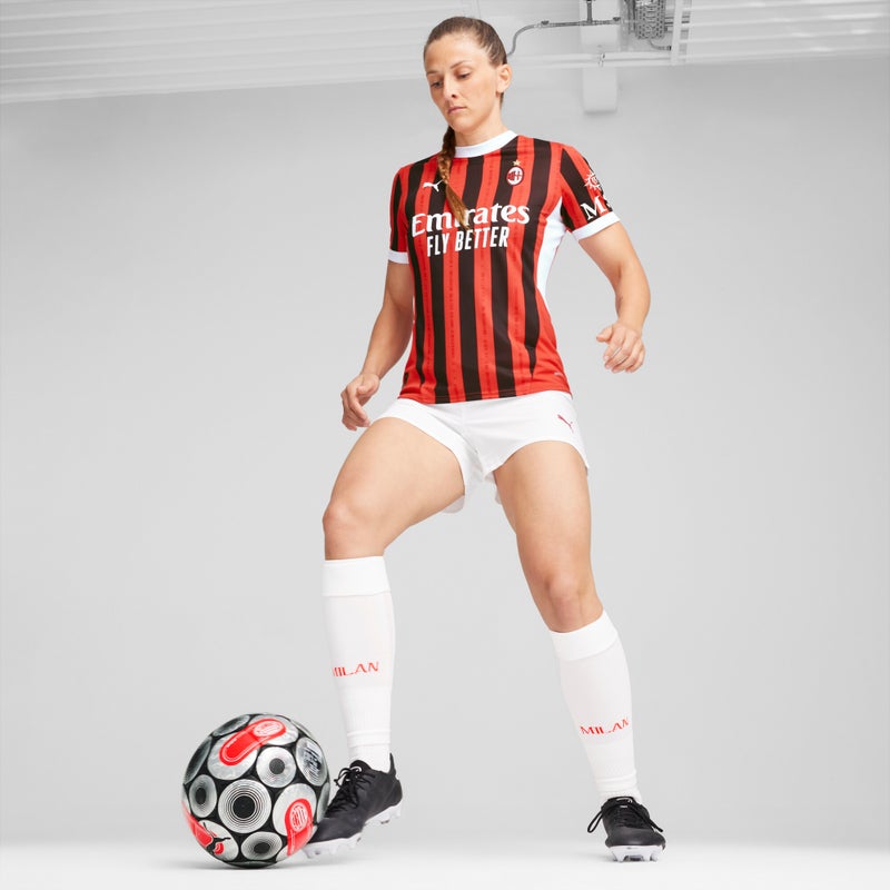 PUMA AC Milan 24/25 Home Womens Red Jersey - Image 3