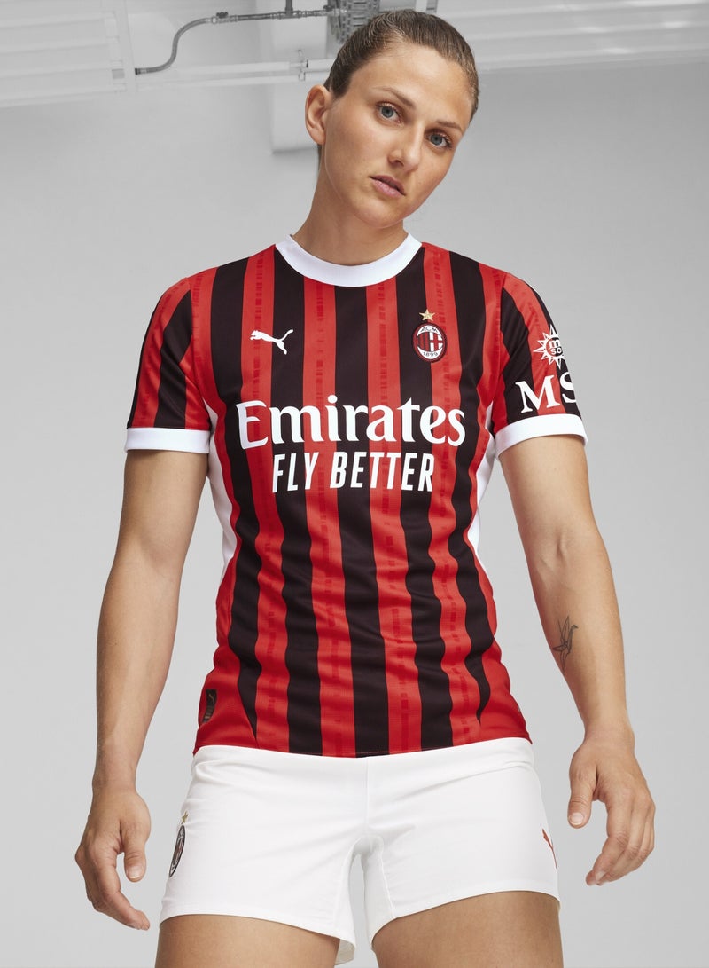 PUMA AC Milan 24/25 Home Womens Red Jersey - Image 1