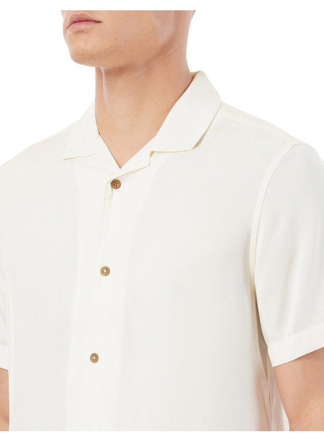 fyltr Men's Solid Rayon Casual Shirt with Resort Collar & Half Sleeves | Shirts for Men - Image 5