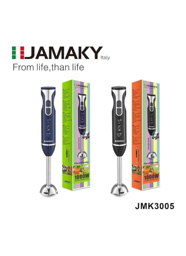 JAMAKY Italy Jamaki Electric Hand Blender, 1000 Watt, JMK 3005, 1000.0 Watt  - Image 1