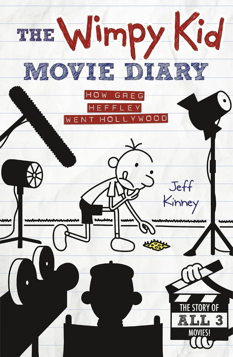 The Wimpy Kid Movie Diary How Greg Heffley Went Hollywood by Jeff Kinney - Hardcover