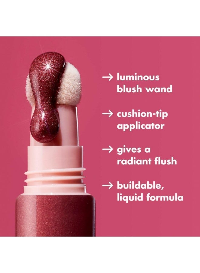 elf Halo Glow Blush Beauty Wand, Liquid Blush Wand For Radiant, Flushed Cheeks, Infused With Squalane, Vegan & Cruelty-free, You Go Cocoa - Image 3