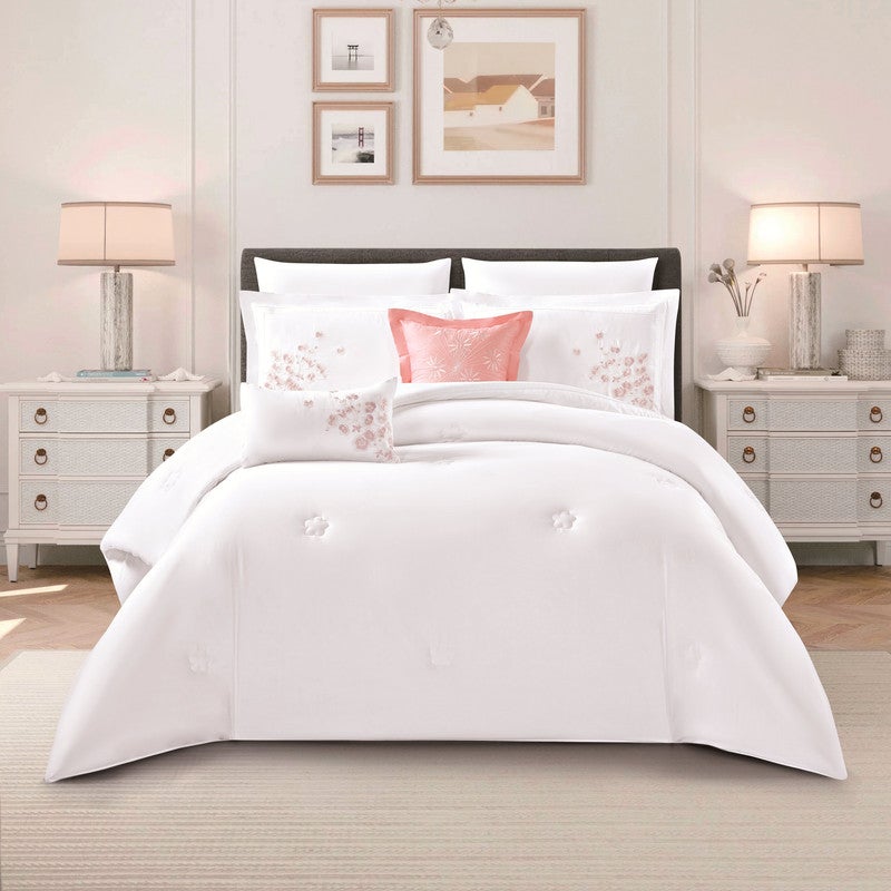 ليفور مفرش صيفي قطن 100% فاخر مناسب لمقاس سرير مزدوج 200 x 200 cm سم من ليفوري مكون من 8 قطع - Image 2