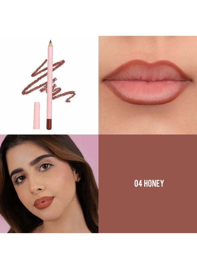 Janelle Cosmetics Janelle lip liner 04 Honey - Image 2