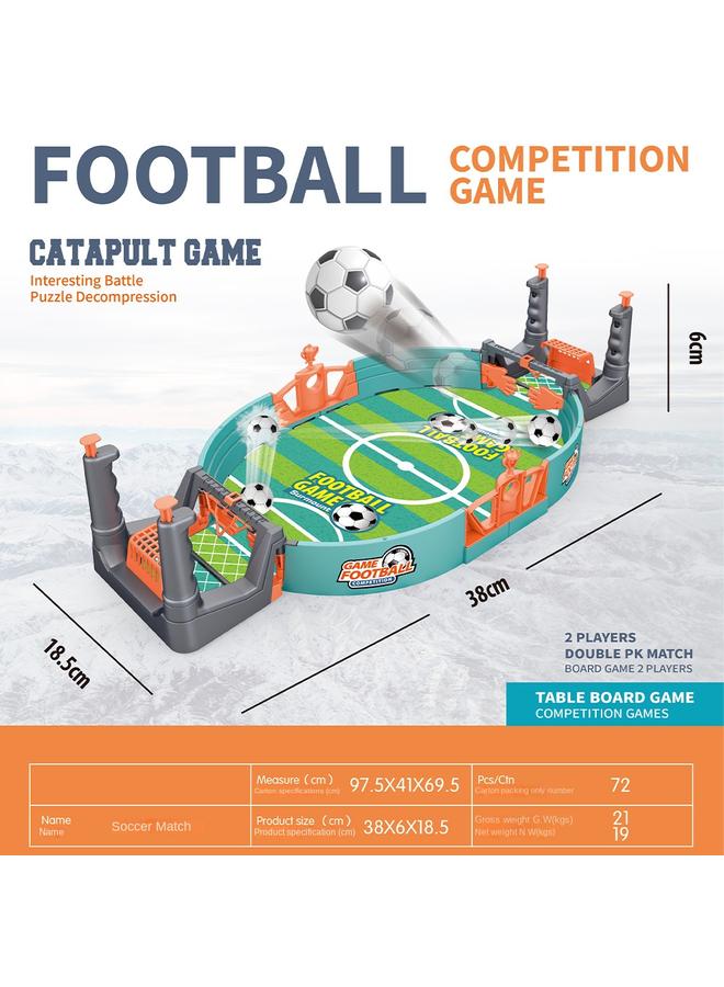 الأزرق جي دبليو لعبة طاولة كرة القدم لشخصين لعبة ألعاب الطاولة الداخلية للأطفال 3-5 سنوات - Image 4