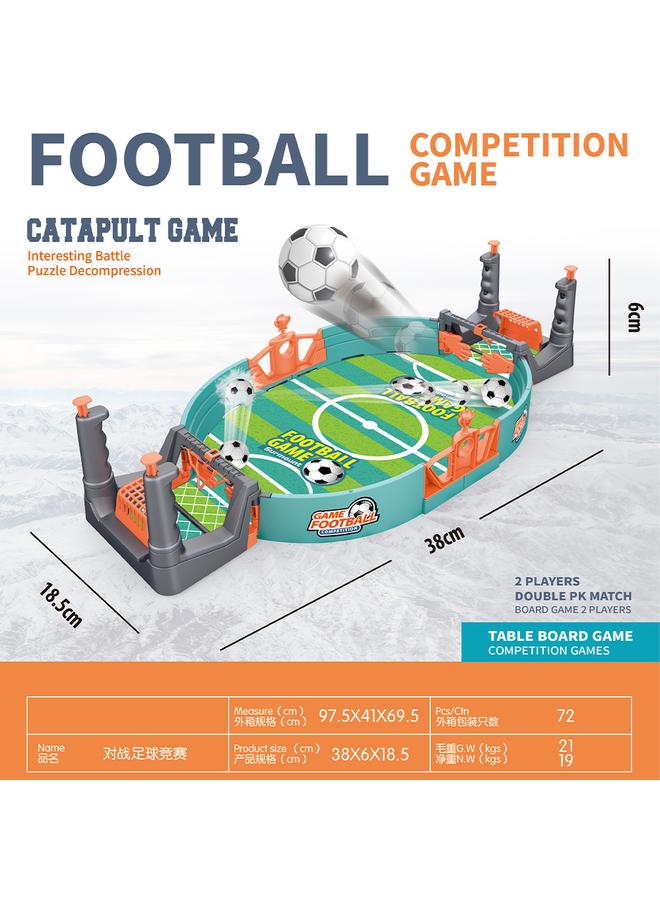 الأزرق جي دبليو لعبة طاولة كرة القدم لشخصين لعبة ألعاب الطاولة الداخلية للأطفال 3-5 سنوات - Image 1