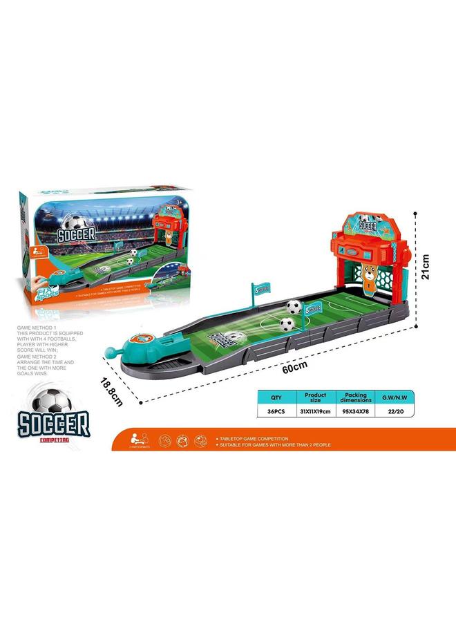 الأزرق جي دبليو لعبة طاولة كرة القدم لشخصين لعبة ألعاب الطاولة الداخلية للأطفال 3-5 سنوات - Image 5