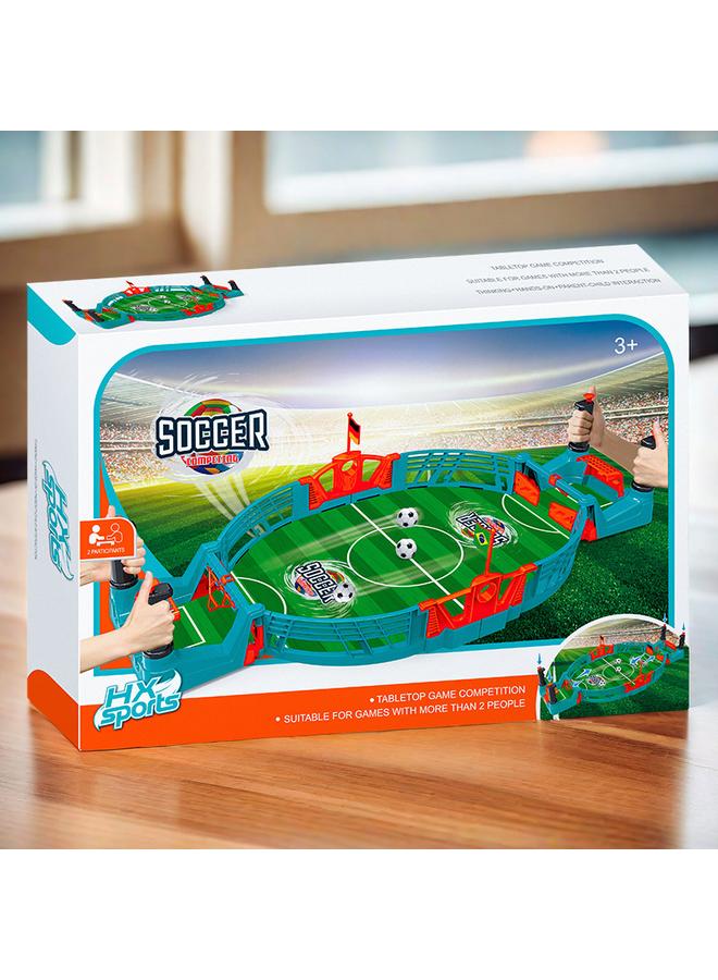الأزرق جي دبليو لعبة طاولة كرة القدم لشخصين لعبة ألعاب الطاولة الداخلية للأطفال 3-5 سنوات - Image 2