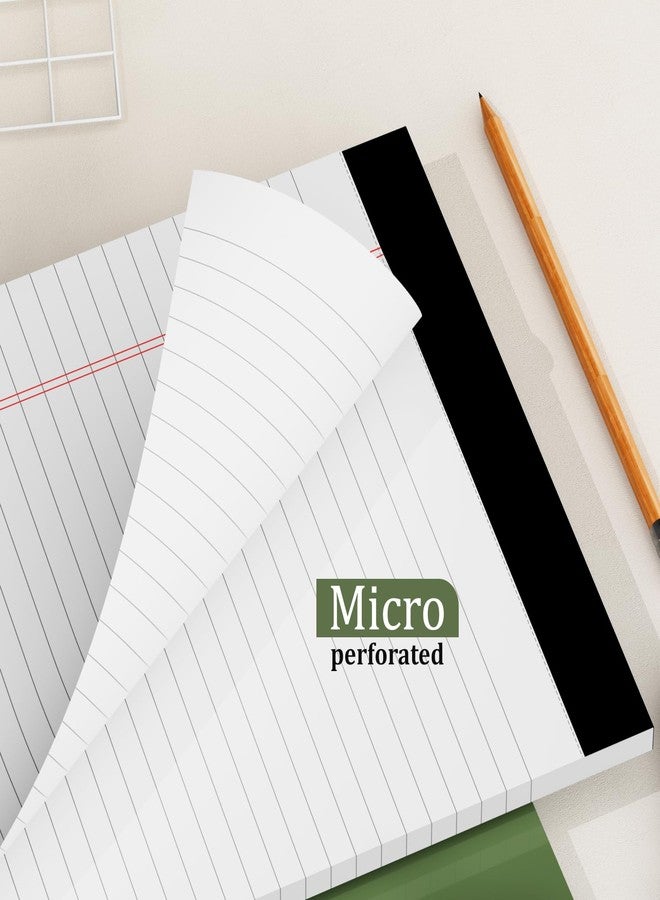 AILZFEI 12 Pack of Legal Pads 8.5 x 11 Wide Ruled Writing Pads 8.5" x 11.75" Notepad 30 Sheets per White Legal Pad Clear Print Note Pads 8x11 Pads of Paper - Image 5