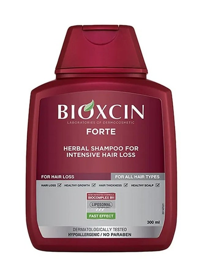 Bioxcin Forte Anti-Hair Loss Herbal Shampoo - 300 ml - Image 1