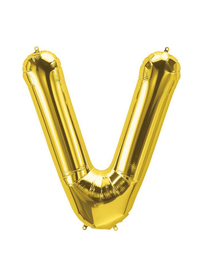 نيبمينينت بالون من القصدير على شكل حرف V 16بوصة