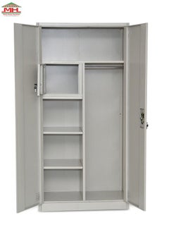 MHF Best Metal Wardrobe 2-Door With Shelves Storage Compartment Flush Key lock MH-205-E - pzsku/ZA21726015AD0F1F699B5Z/45/_/1686585670/704077ff-cd82-4113-ba42-3d4d52b3633e