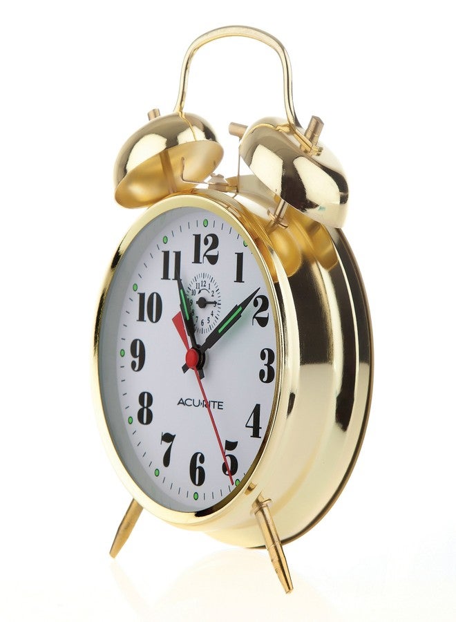 AcuRite 15605 Vintage Twin Bell Alarm Clock - Image 2