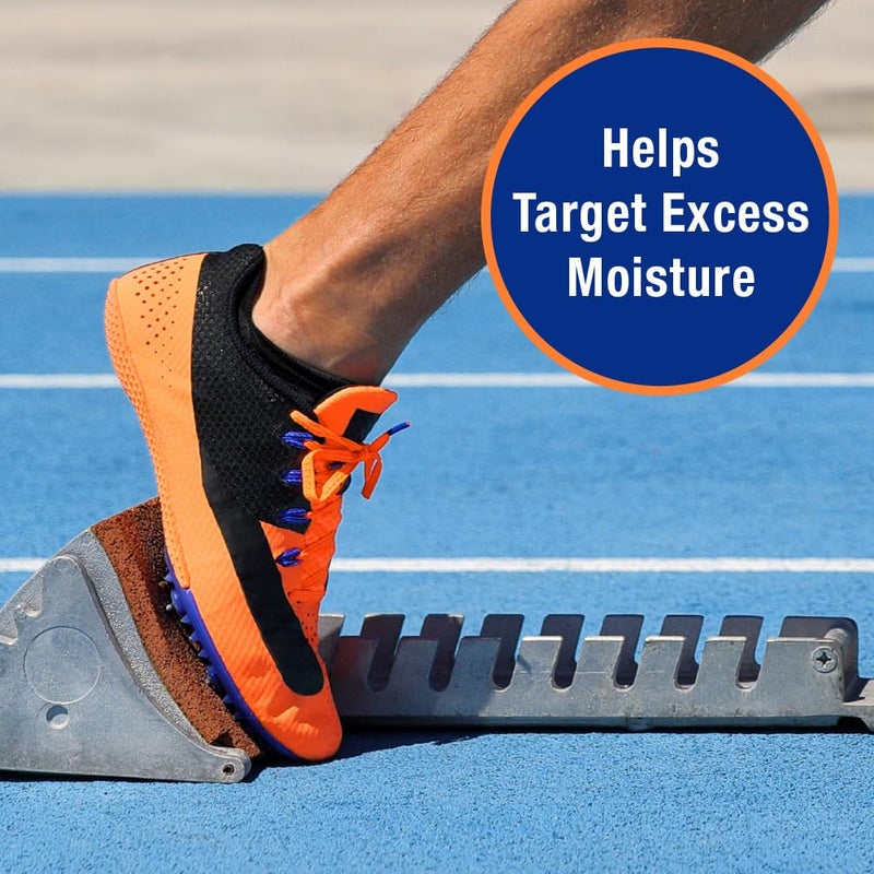 Zeasorb بودرة زيازورب للتحكم في الرطوبة الزائدة، سوبر ماص، للقدمين والجسم، موصى بها من قبل أطباء الجلد، تركيبة مقاومة للاحتكاك مع تقنية التحكم في الروائح الحاصلة على براءة اختراع، زجاجة 2.5 أونصة - Image 3