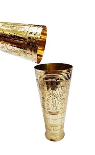 KBB LASSI GlassBrass Glass JAPANI 26 no 1200 ml KBBP2082 Pack of 2 - Image 5