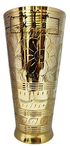 KBB LASSI GlassBrass Glass JAPANI 26 no 1200 ml KBBP2082 Pack of 2 - Image 2