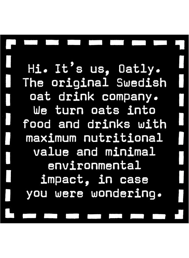 Oatly - Vanilla Oat Milk Drink Dairy Free - Plant Based Vegan Oatmilk Drink - 1 liter - Image 5