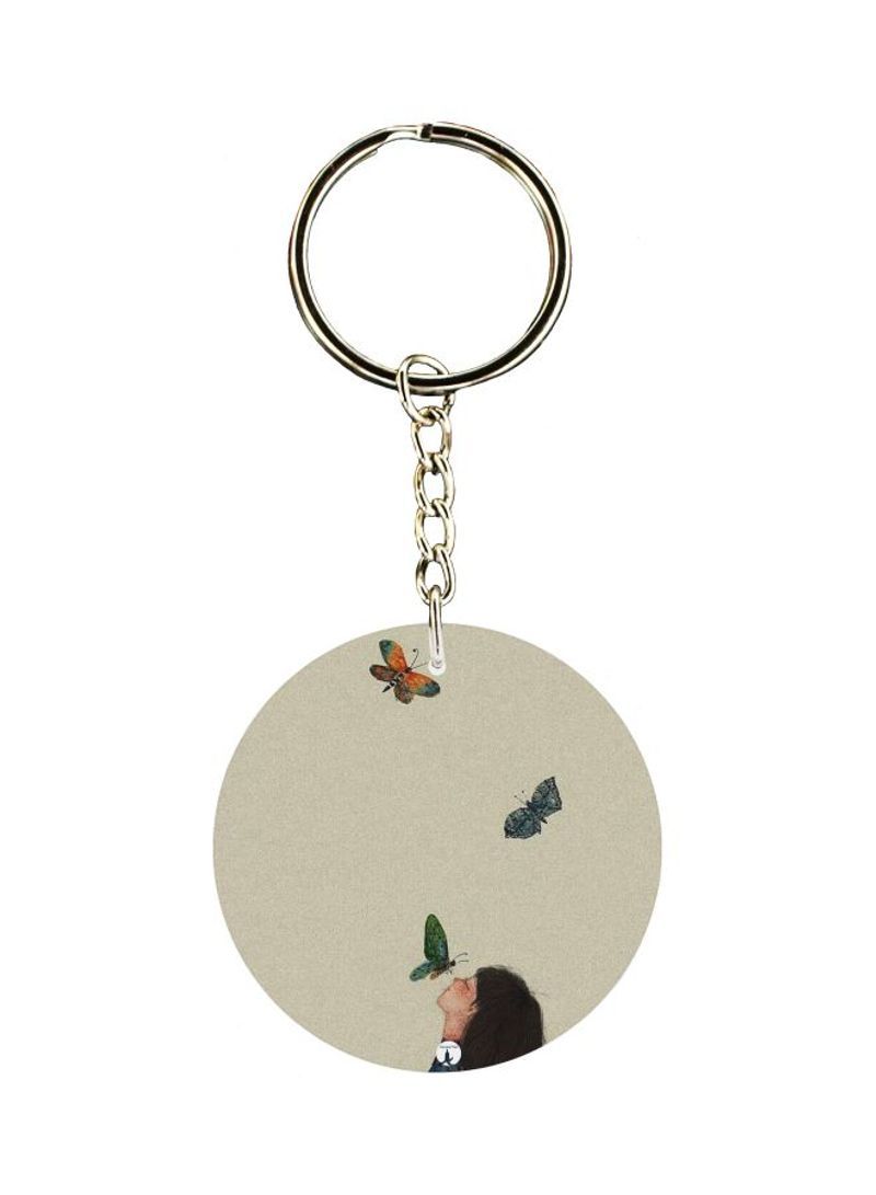 Character Printed Keychain
